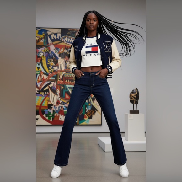 Tommy Hilfiger Denim - Vintage Tommy Hilfiger Y2K Dark wash denim size 11 Tall